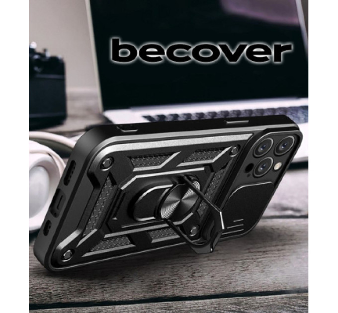 BeCover Чохол до мобільного телефона BeCover Military Apple iPhone 14 Pro Max Black (708176)