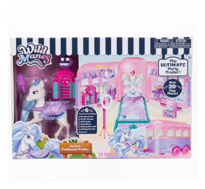Wild Manes Ігровий набір Wild Manes з конячкою - Трейлер (723324)