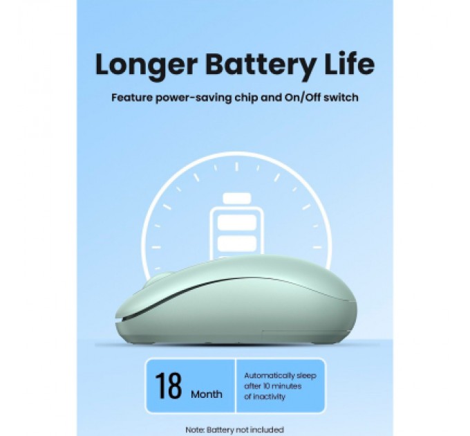 Ugreen Мишка Ugreen MU105 Wireless Green (90672)