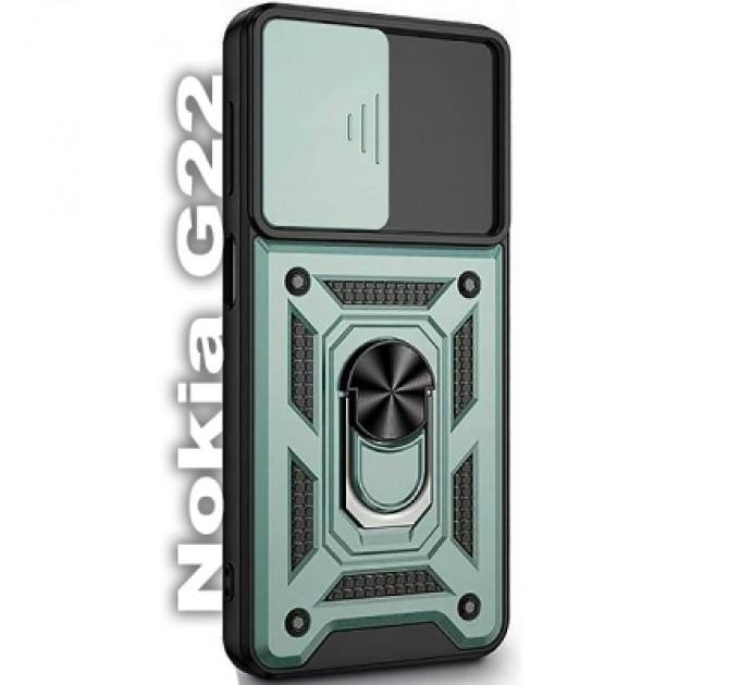 BeCover Чохол до мобільного телефона BeCover Military Nokia G22 Dark Green (709991)
