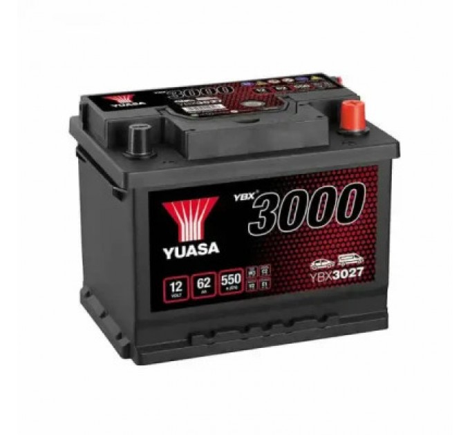 Yuasa Акумулятор автомобільний Yuasa 12V 62Ah SMF Battery (YBX3027)