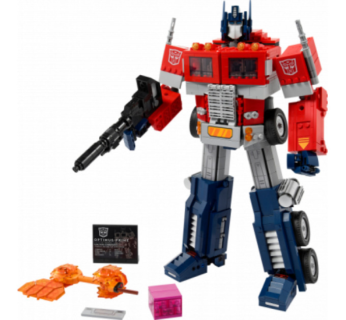 LEGO Конструктор LEGO Icons Optimus Prime 1508 деталей (10302)