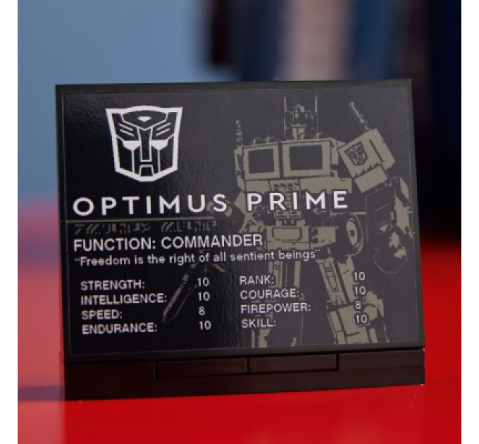 LEGO Конструктор LEGO Icons Optimus Prime 1508 деталей (10302)