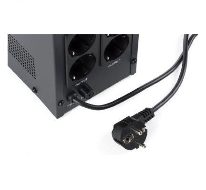 Vinga Пристрій безперебійного живлення Vinga LED 2000VA metall case (VPE-2000M)