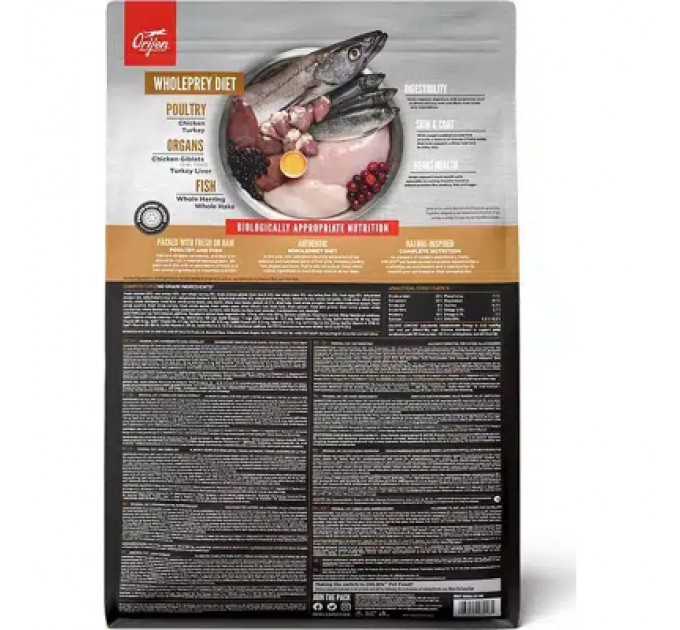 Orijen Сухий корм для кішок Orijen Original 1.8 кг (0064992280185)