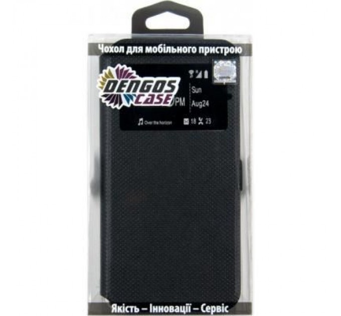 Dengos Чохол до мобільного телефона Dengos Flipp-Book Call ID Samsung Galaxy A21s, black (DG-SL-BK-262) (DG-SL-BK-262)