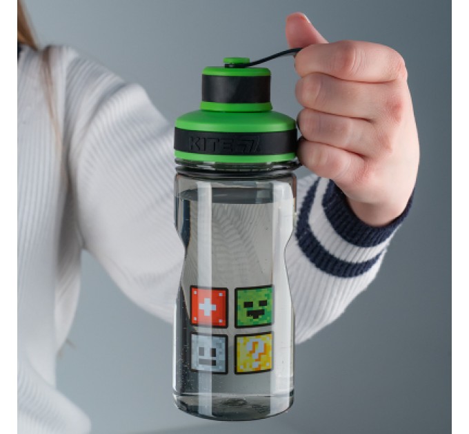 Kite Поїльник-непроливайка Kite Multiplaye, 500 мл, чорна (K25-397-1)