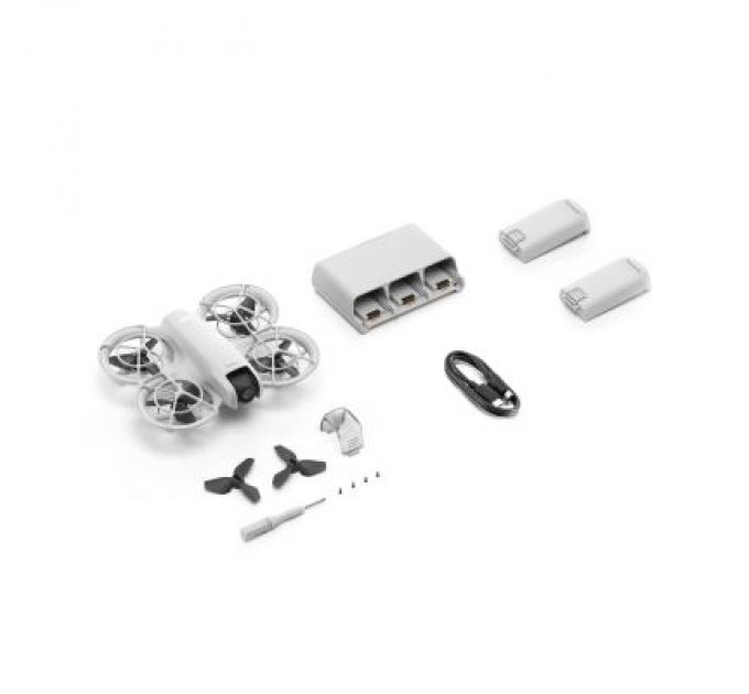 DJI Квадрокоптер DJI Neo Fly More Combo (DJI RC-N3) пульт без дисплея (CP.FP.00000185.01)