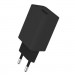 ColorWay Зарядний пристрій ColorWay 1USB AUTO ID 2A (10W) black + cable Type C (CW-CHS012CC-BK)