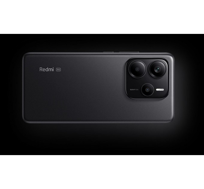 Xiaomi Смартфон Xiaomi Redmi Note 14 5G 6/128GB Midnight Black; 6.67" (2400х1080) AMOLED / MediaTek Dimensity 7025 Ultra / ОЗУ 6 ГБ / 128 ГБ встроенной + microSD до 1 ТБ / камера 108+8+2 Мп + 20 Мп / 5G / Bluetooth, Wi-Fi, NFC / GPS, Galileo, Glonass