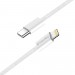 ColorWay Кабель ColorWay USB Type-C - Lightning (M/M), (braided cotton) (PD Fast Charging 27W), 2 м, Gray (CW-CBPDCL068-GR)