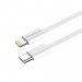 ColorWay Кабель ColorWay USB Type-C - Lightning (M/M), (braided cotton) (PD Fast Charging 27W), 2 м, Gray (CW-CBPDCL068-GR)