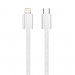 ColorWay Кабель ColorWay USB Type-C - Lightning (M/M), (braided cotton) (PD Fast Charging 27W), 2 м, Gray (CW-CBPDCL068-GR)