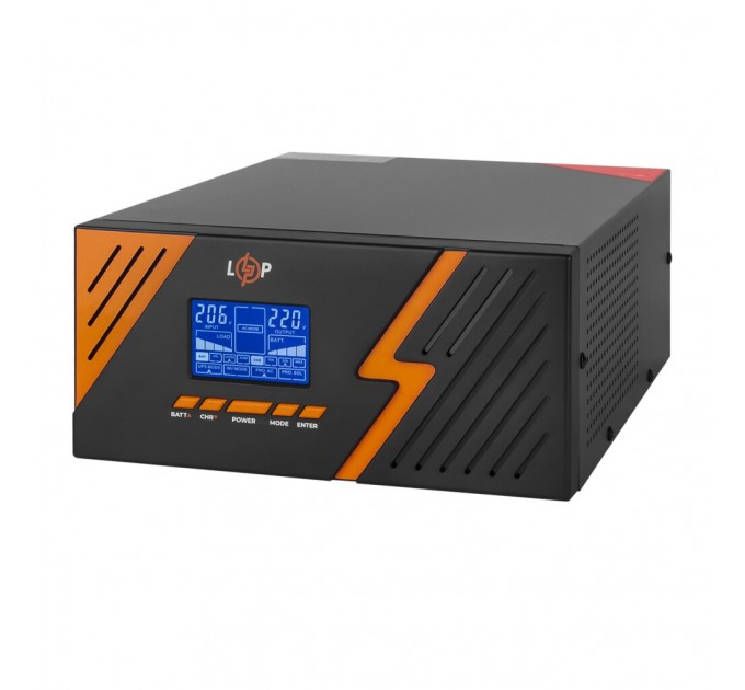 LogicPower Джерело безперебійного живлення LogicPower LPM-PSW-1500VA (1050 Вт) Black