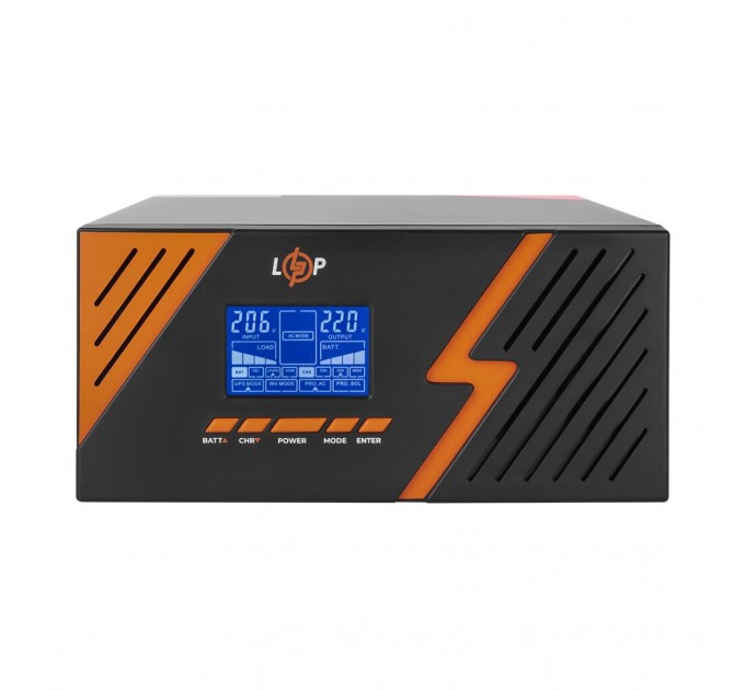 LogicPower Джерело безперебійного живлення LogicPower LPM-PSW-1500VA (1050 Вт) Black