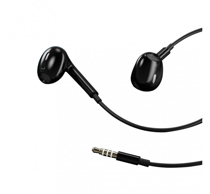 XO Гарнітура XO EP43 In-ear Earphone Black (6920680879168)