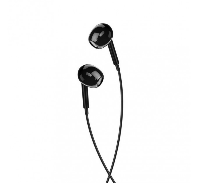 XO Гарнітура XO EP43 In-ear Earphone Black (6920680879168)