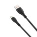XO Кабель XO NB185 USB - Lightning, (M/M), 6A 1 м Black (6920680879236)