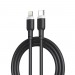 XO Кабель XO NB208A USB Type-C - Lightning, (M/M), 20W 1 м Black (6920680826810)
