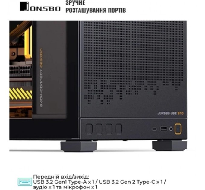 JONSBO Корпус JONSBO D32 STD Black