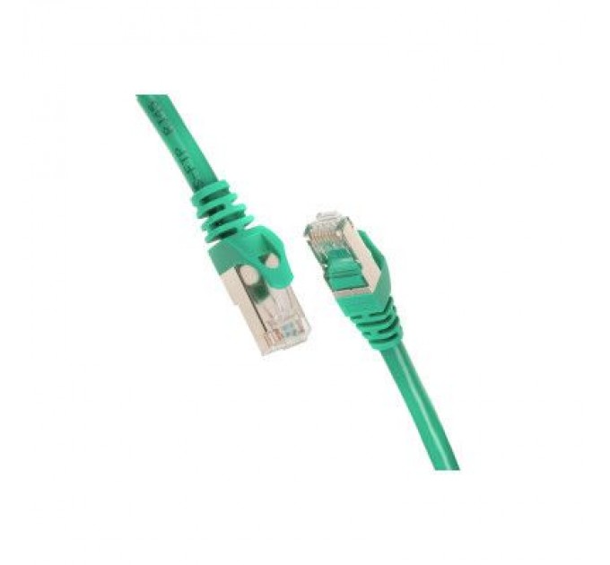 2E Патч-корд 1м S/FTP Cat 6 CU PVC 26AWG 7/0.16 green 2E (2E-PC6SFTPCOP-100GRN)