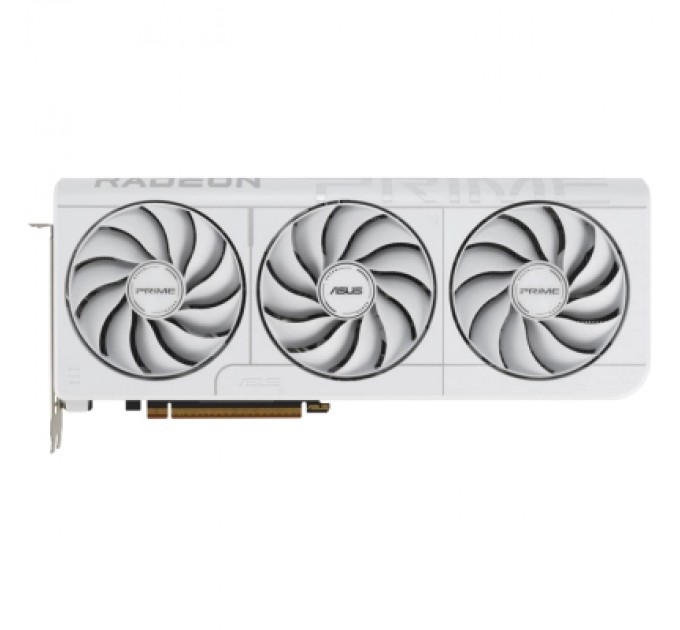 ASUS Відеокарта ASUS Radeon RX 9070 XT 16Gb PRIME OC WHITE (PRIME-RX9070XT-O16G-WHITE)