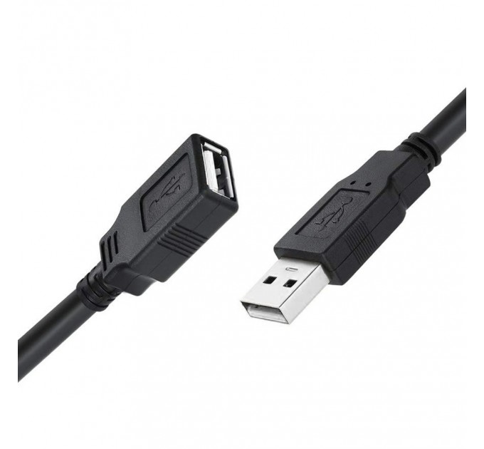 ColorWay Кабель ColorWay USB - USB V 2.0 (M/F), 1.8 м, Black (CW-CBUF076-BK)