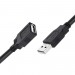 ColorWay Кабель ColorWay USB - USB V 2.0 (M/F), 1.8 м, Black (CW-CBUF076-BK)