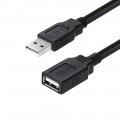 ColorWay Кабель ColorWay USB - USB V 2.0 (M/F), 1.8 м, Black (CW-CBUF076-BK)