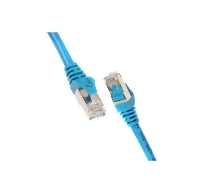 2E Патч-корд 1м S/FTP Cat 6 CU PVC 26AWG 7/0.16 blue 2E (2E-PC6SFTPCOP-100BL)