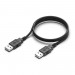 ColorWay Кабель ColorWay USB - USB V 2.0 (M/M), 1 м, Black (CW-CBUU071-BK)