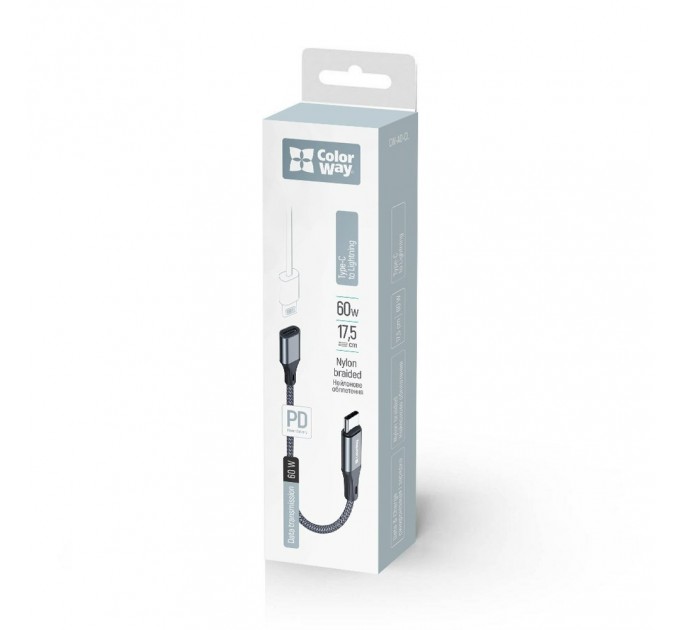 ColorWay Адаптер ColorWay USB-C - Lightning (CW-AD-CL)