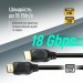 ColorWay Кабель ColorWay HDMI - HDMI V 2.0 (M/M), 4K/60 Гц, 1.5 м, Black (CW-CBHD078-BK)