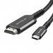 ColorWay Кабель ColorWay HDMI - USB Type-C (M/M), 4K/60 Гц, 2 м, Black (CW-CBCHD077-BK)