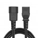 ColorWay Кабель живлення ColorWay C13-C14, 1 м, Black (CW-CBP087-BK)