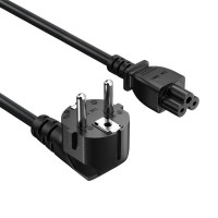 Кабель живлення ColorWay CEE7/7-C5, 1.8 м, Black (CW-CBP083-BK)