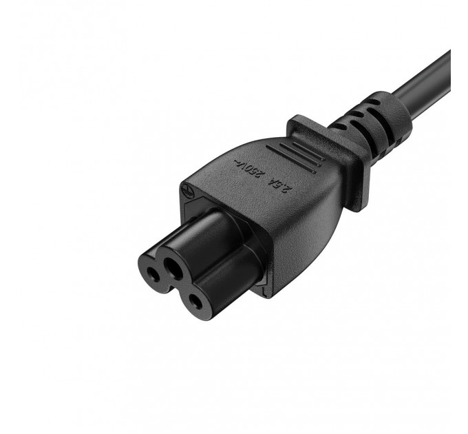 ColorWay Кабель живлення ColorWay CEE7/7-C5, 1.8 м, Black (CW-CBP083-BK)