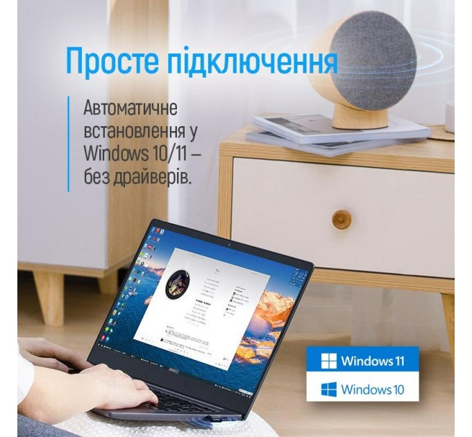 ColorWay Бездротовий адаптер ColorWay Wi-Fi (CW-AD-W2)