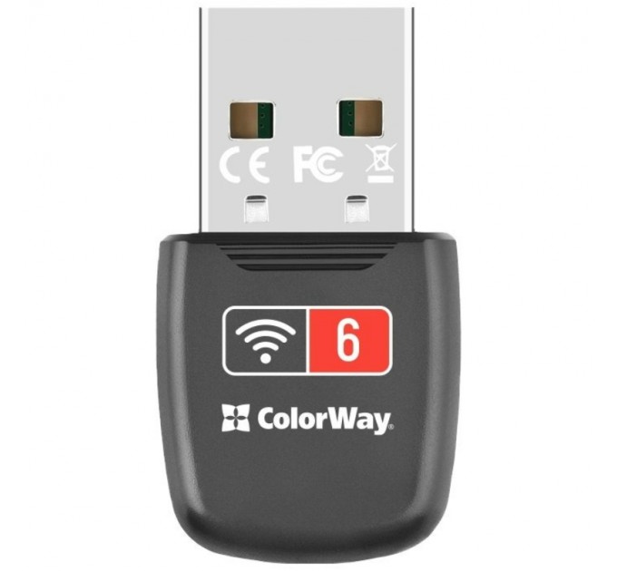 ColorWay Бездротовий адаптер ColorWay Wi-Fi 6 (CW-AD-W1)