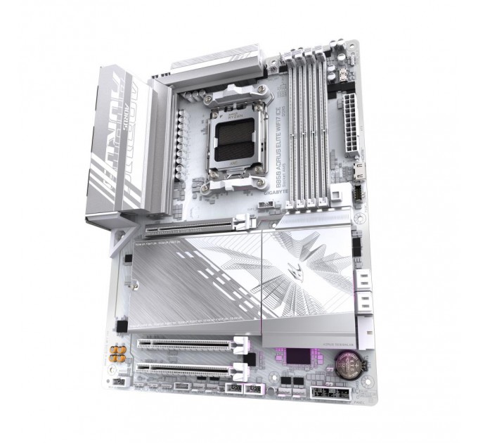 GIGABYTE Материнська плата AMD B850 SAM5 ATX B850 A ELITE WF7 ICE GIGABYTE