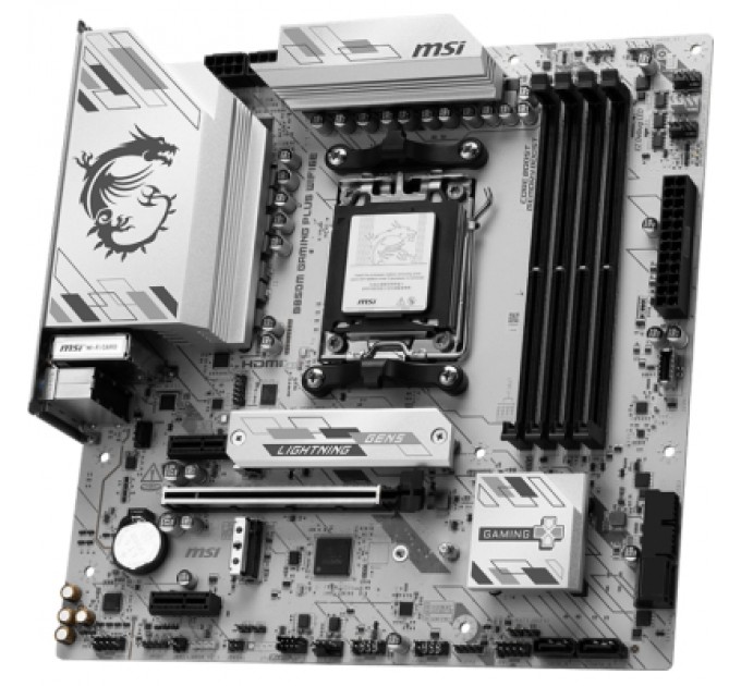 MSI Материнська плата MSI B850M GAMING PLUS WIFI6E