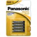 Panasonic Батарейка Panasonic AAA LR03 Alkaline Power * 4 (LR03REB/4BPR)