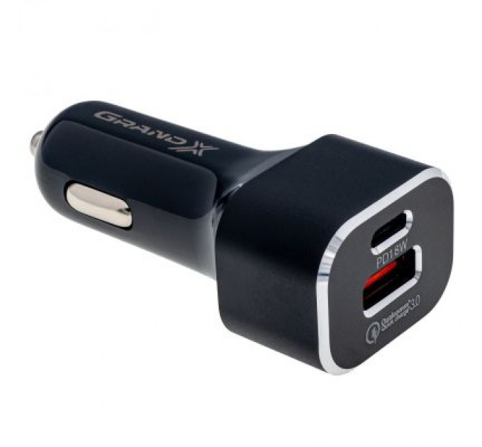 Grand-X Зарядний пристрій Grand-X CH-29 PD 3.0, Quick Charge QС3.0, 1 TypeC, 1 USB (CH-29)