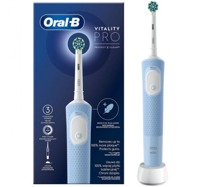Oral-B Електрична зубна щітка Oral-B D103.413.3 Vapor Blue