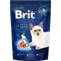 Сухий корм для кішок Brit Premium by Nature Cat Sterilized Lamb 1.5 кг (8595602553167) Сухий корм для кішок Brit Premium by Nature Cat Sterilized Lamb 1.5 кг (8595602553167)