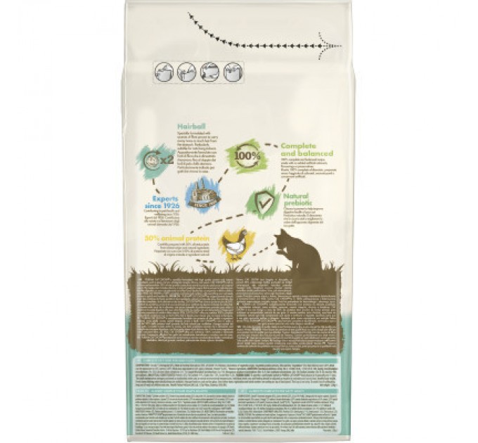 Purina Cat Chow Сухий корм для кішок Purina Cat Chow Hairball з куркою 1.5 кг (5997204514486)