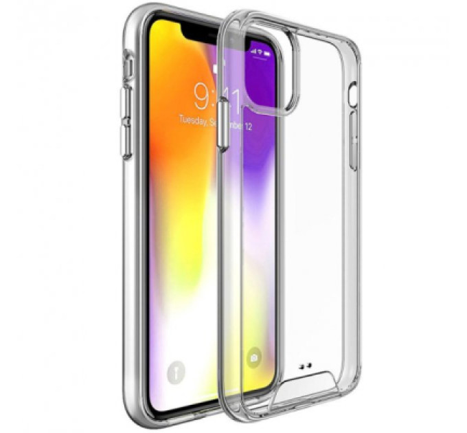 BeCover Чохол до мобільного телефона BeCover Space Case Apple iPhone 11 Transparancy (708578)