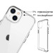 BeCover Чохол до мобільного телефона BeCover Space Case Apple iPhone 13 Transparancy (708579)