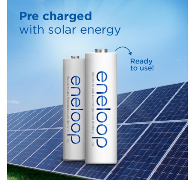 Panasonic Акумулятор Panasonic AA Eneloop 2000mAh NI-MH * 2 (BK-3MCDE/2CP)