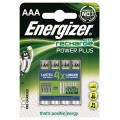 Energizer Аккумуляторы Energizer Recharge Power Plus AAA/HR03 LSD Ni-MH 700 mAh BL 4шт